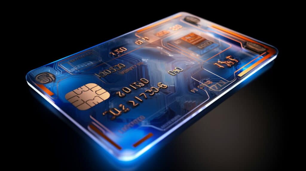 transparent credit card